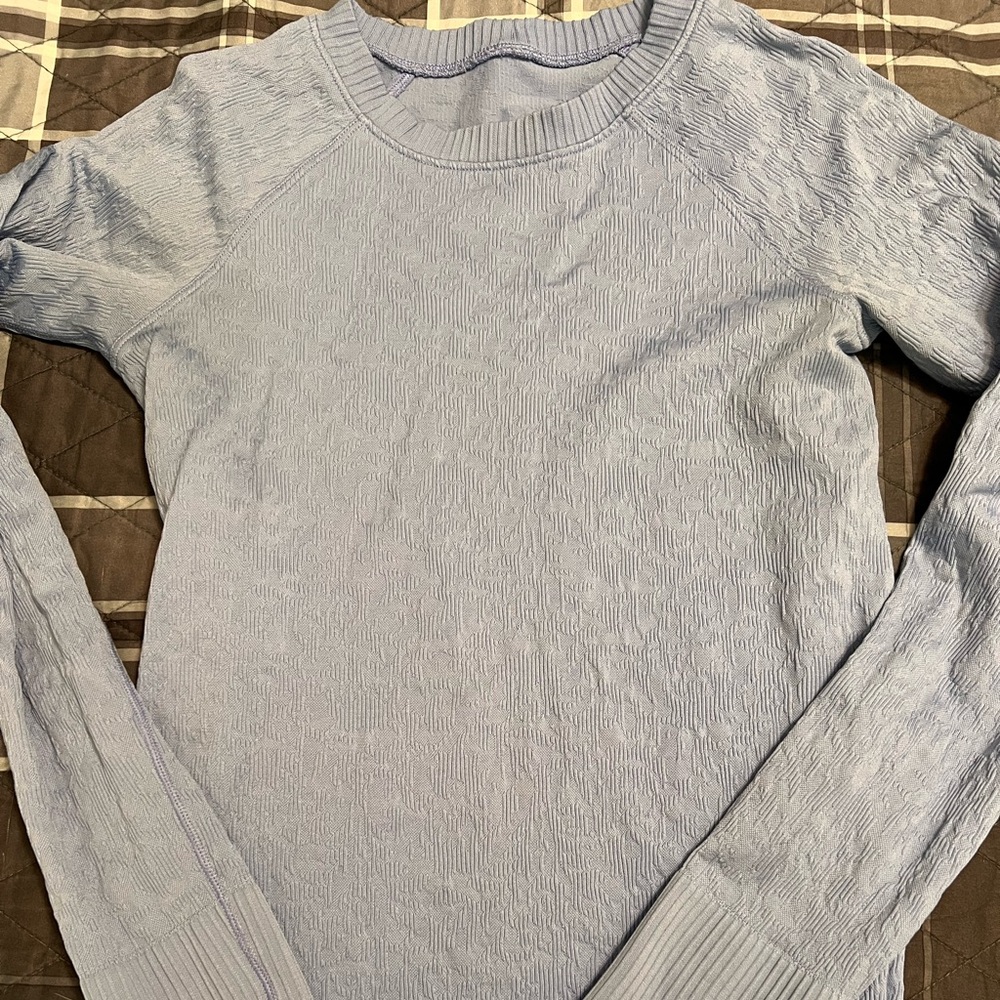 lululemon athletica Blue Sweatshirt